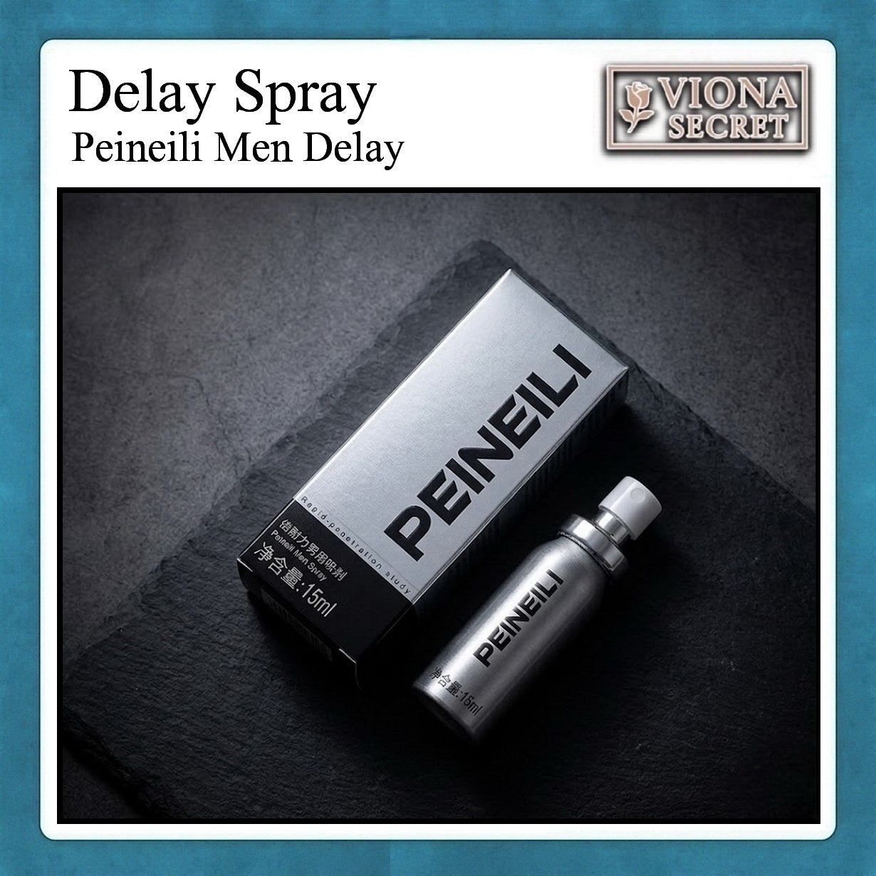 Viona Peineili Men Delay Spray - Menunda Ejakulasi Dini - Cairan Kebas