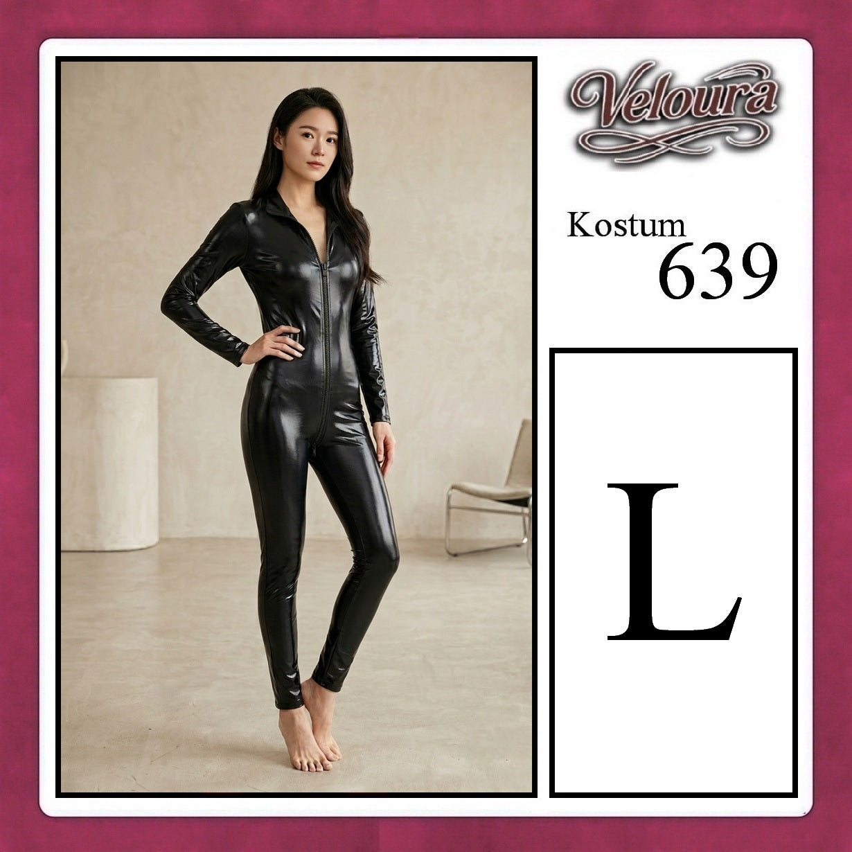 Veloura Pakaian Wanita Jumpsuit Hitam Black - 639