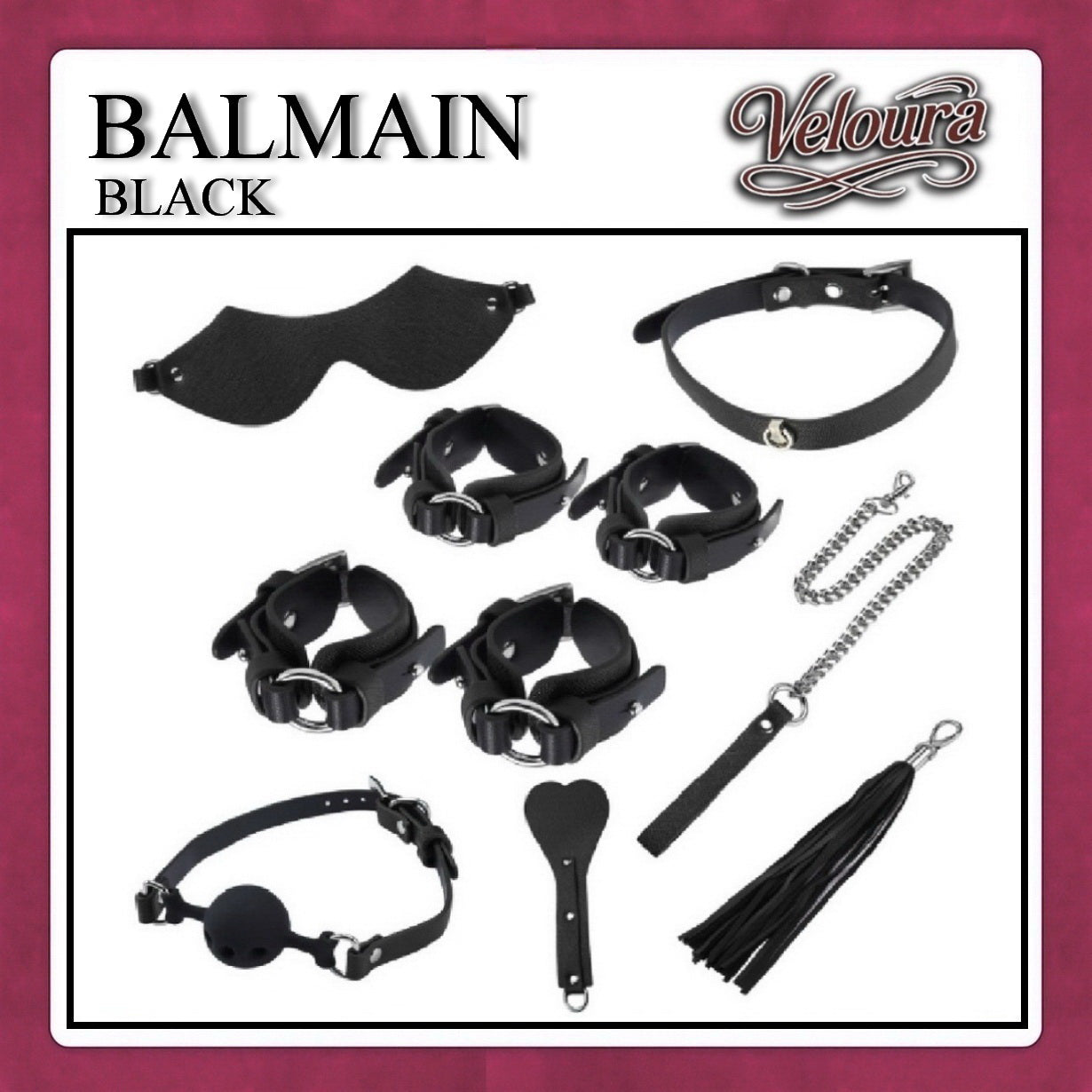 Midnight Set Premium BDSM Fashion Toys BALMAIN