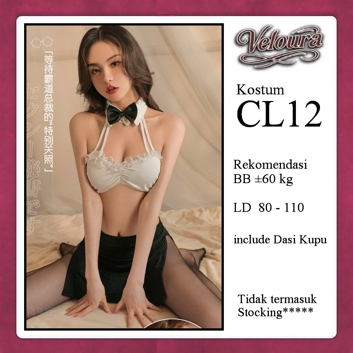Veloura Pakaian Wanita Set Bikini dan Rok - CL12