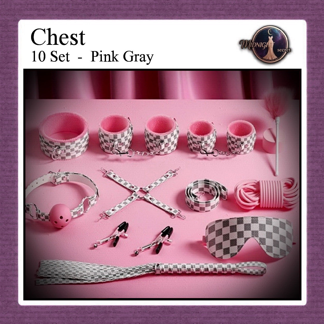 Midnight Set Premium BDSM Fashion Toys CHESS / CATUR