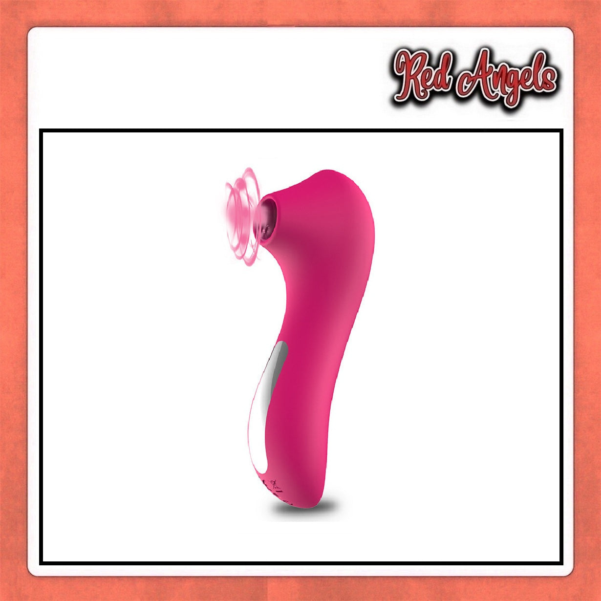 Red Angels Vibrator Wanita Charger Pink Smoocher 07