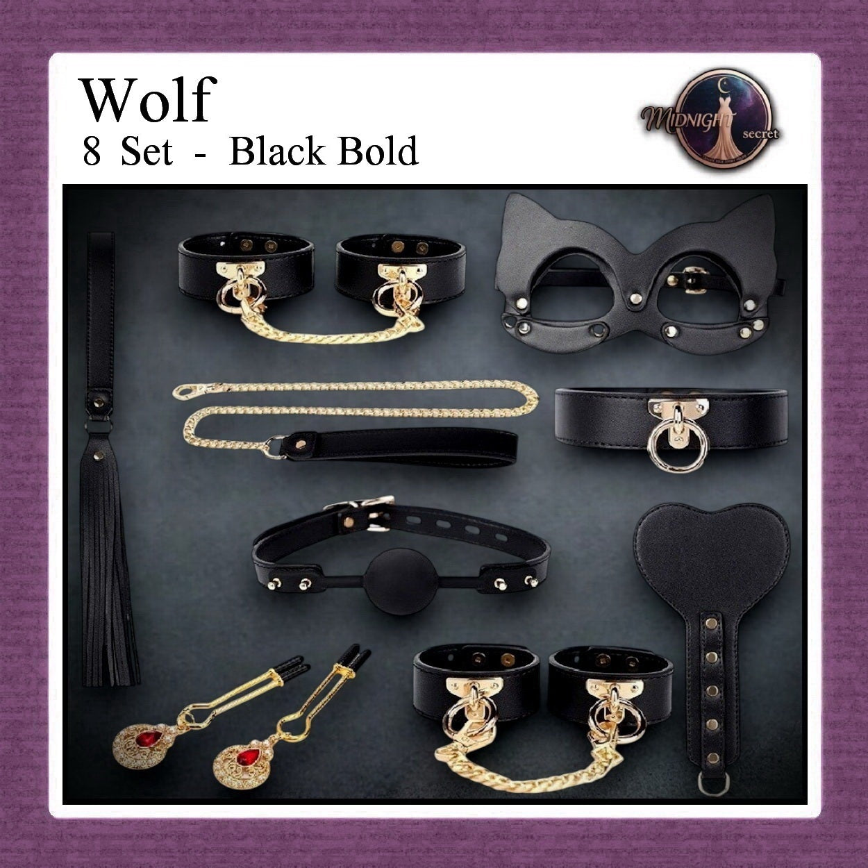 Midnight Set Premium BDSM Fashion WOLF BOX