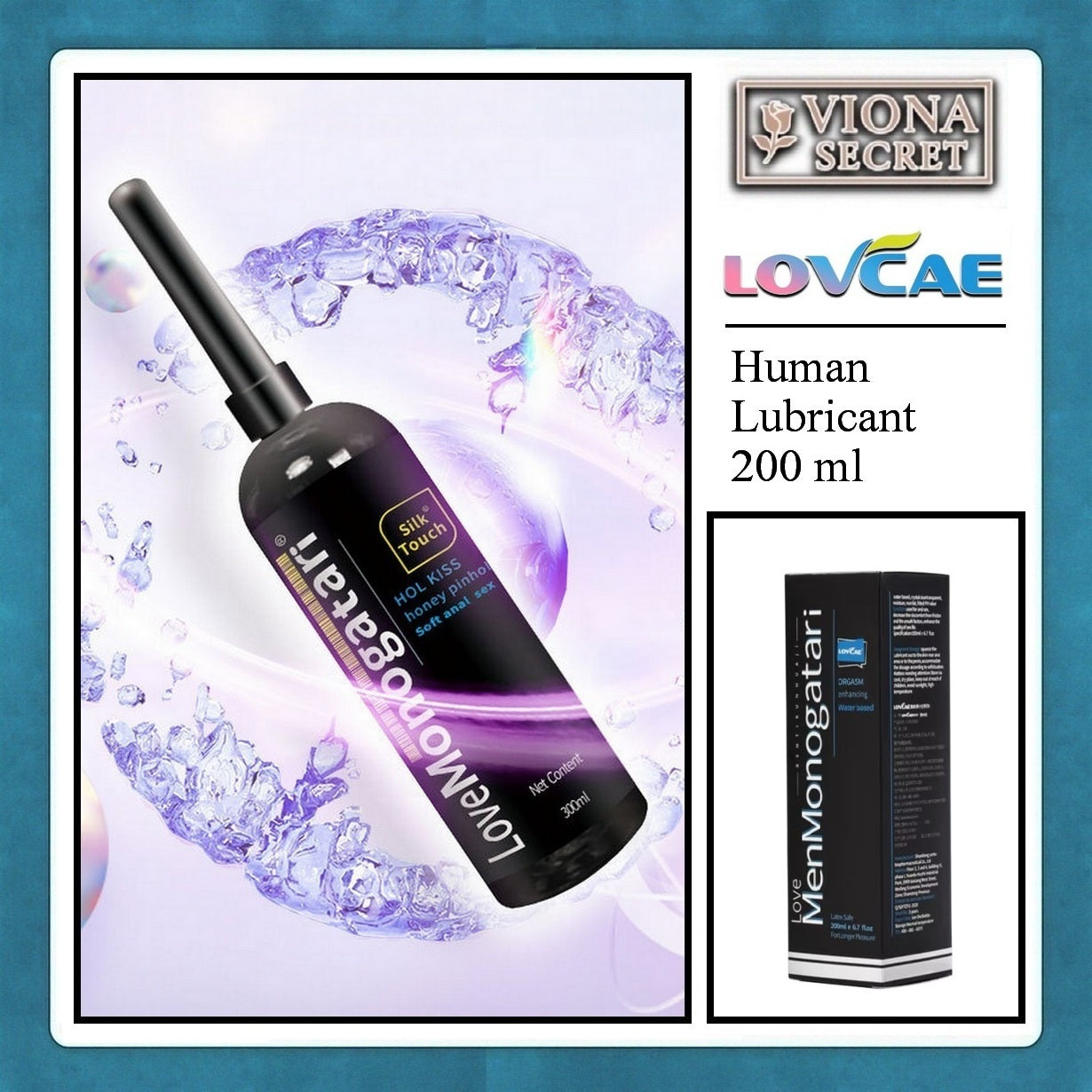 Midnight Monogatari Funnel 200ml - Human Lubricant LovCae Pelumas Intim