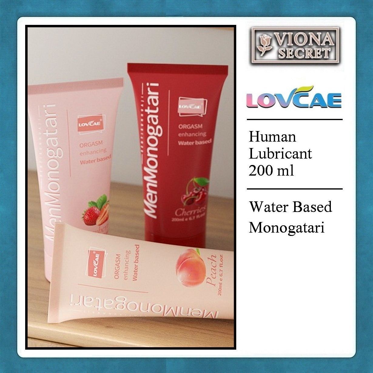 Midnight Monogatari Flavor 200ml - Human Lubricant LovCae Pelumas Intim