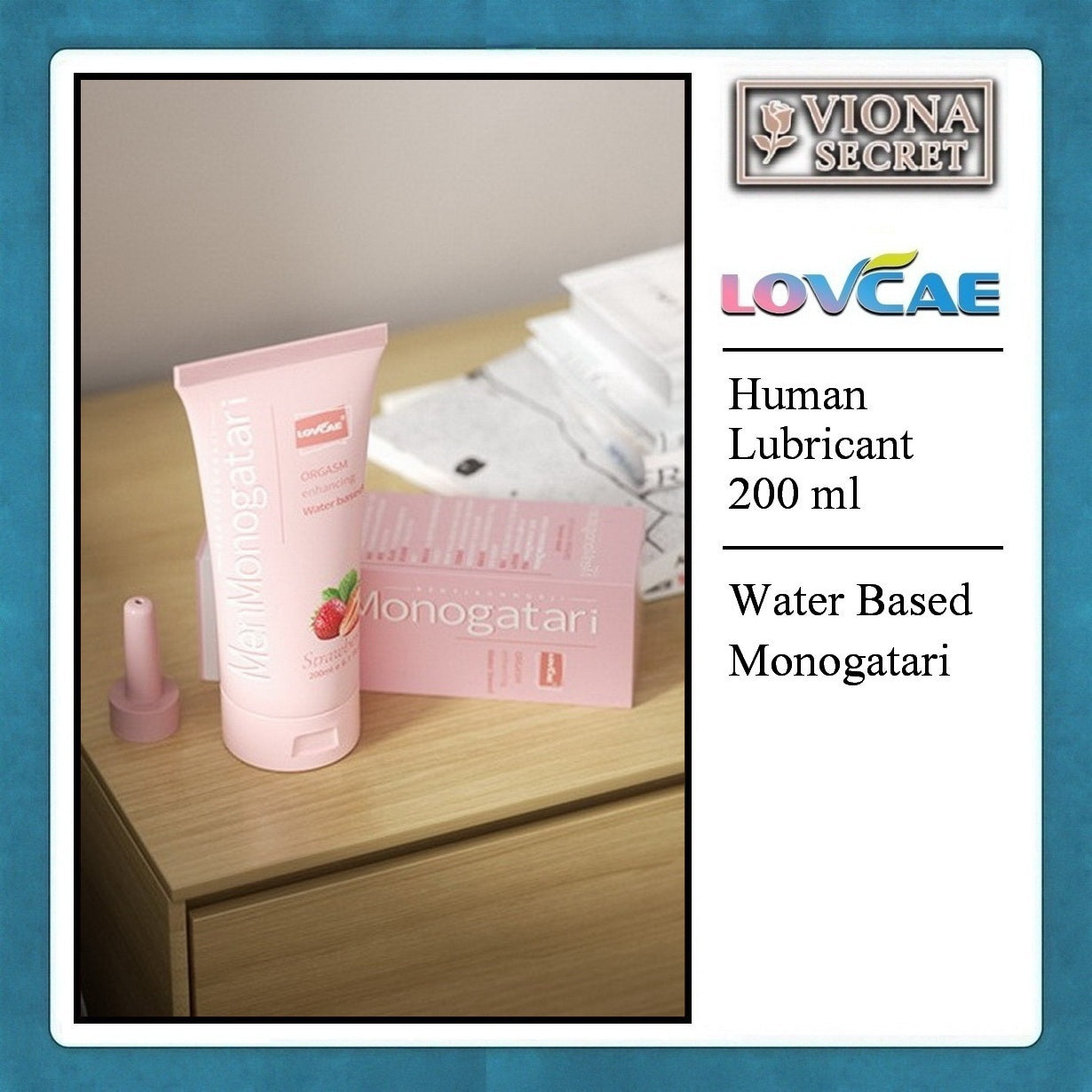 Midnight Monogatari Flavor 200ml - Human Lubricant LovCae Pelumas Intim