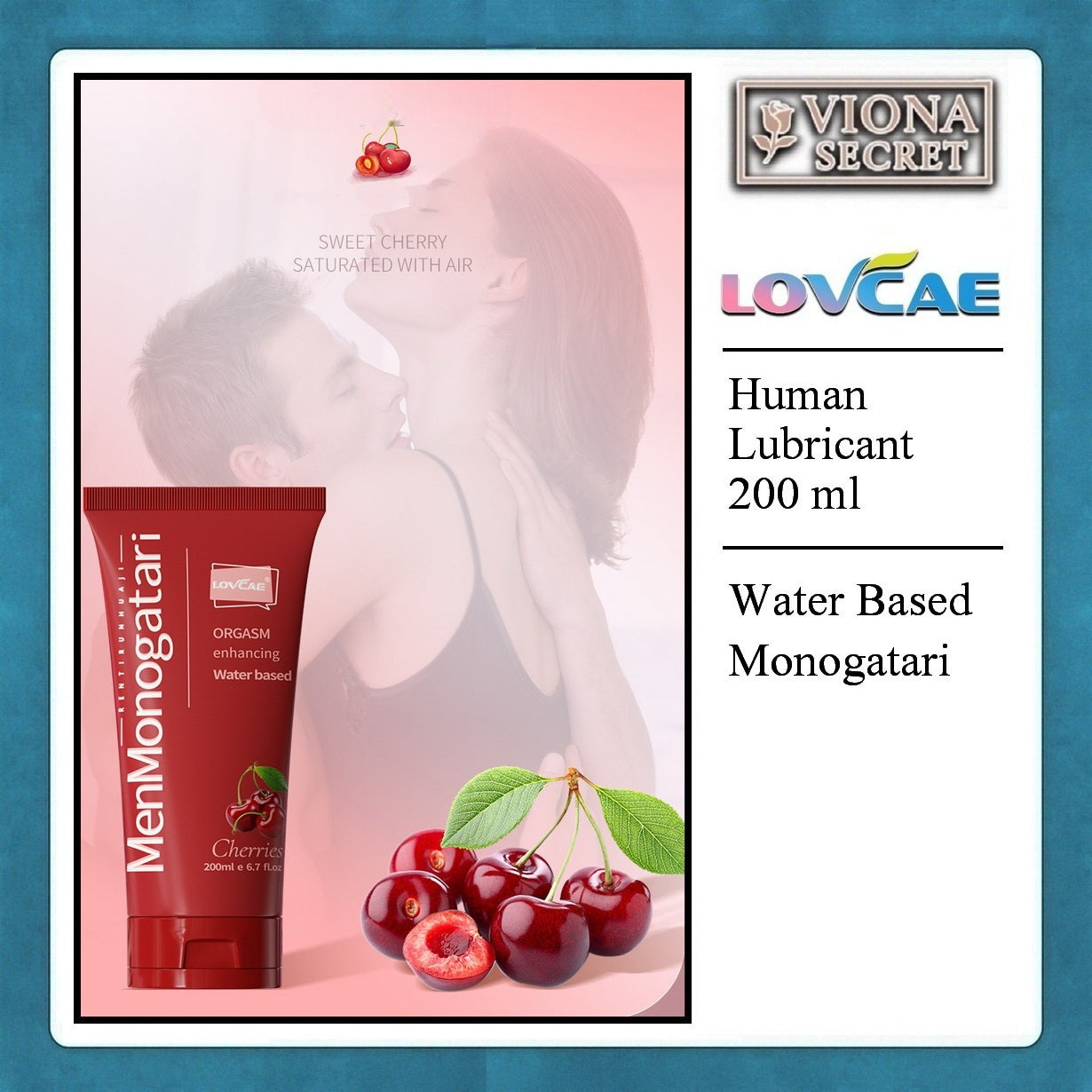 Midnight Monogatari Flavor 200ml - Human Lubricant LovCae Pelumas Intim