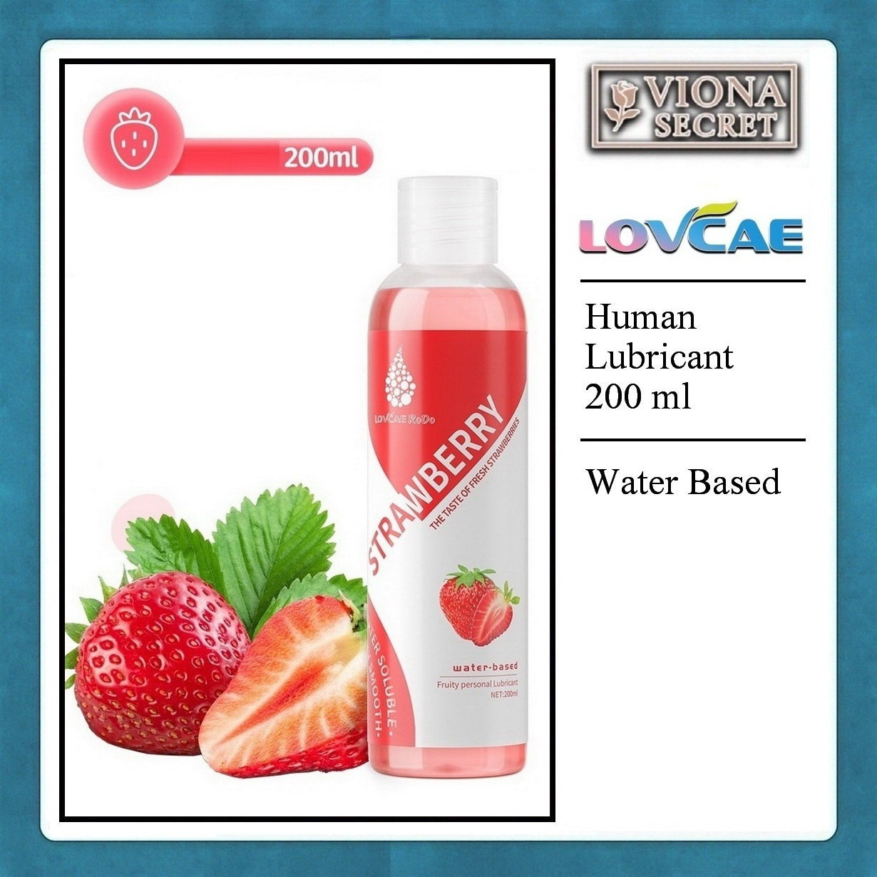 Midnight LoveAe RoDo Fruity 200ml - Human Lubricant LovCae Pelumas Intim