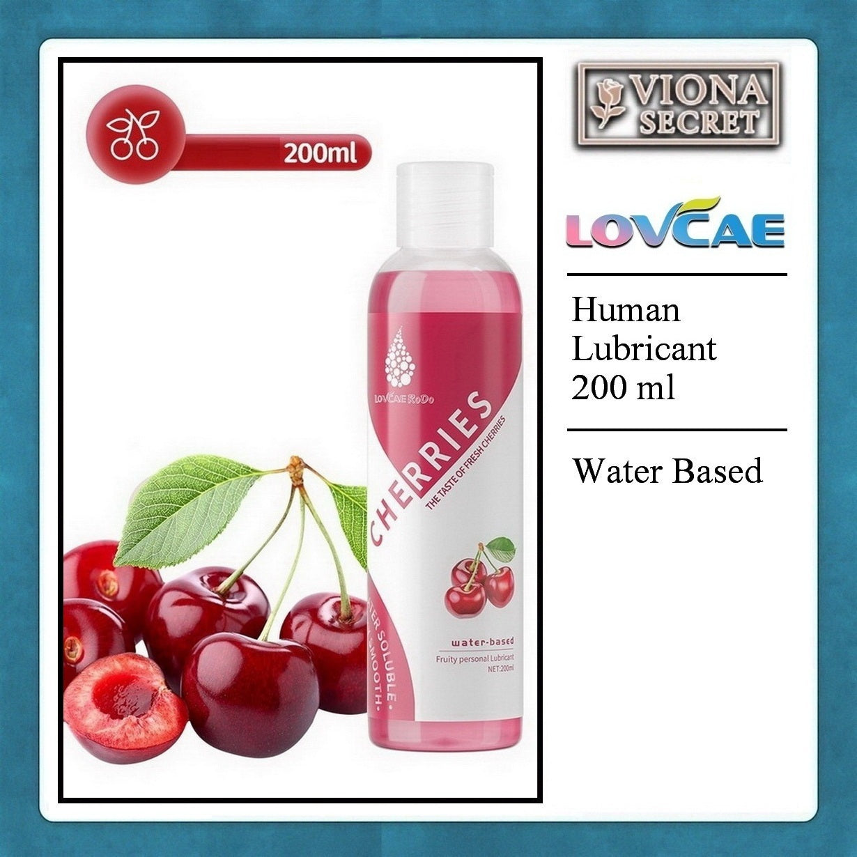 Midnight LoveAe RoDo Fruity 200ml - Human Lubricant LovCae Pelumas Intim