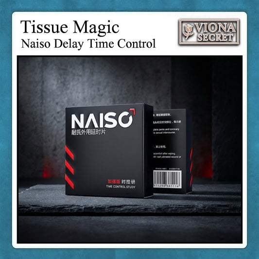 Viona NAISO Men Delay Wipes - Tisu Basah Pria Penunda Ejakulasi Dini Original