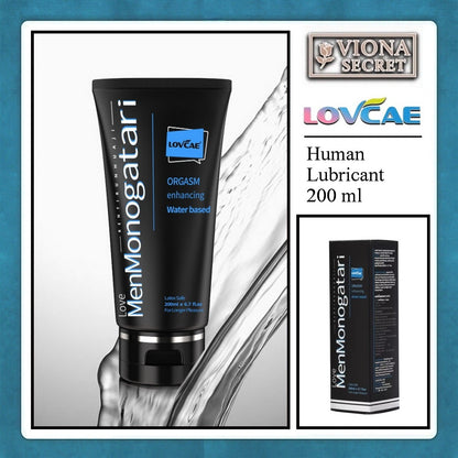 Midnight Monogatari Tube 200ml - Human Lubricant LovCae Pelumas Intim