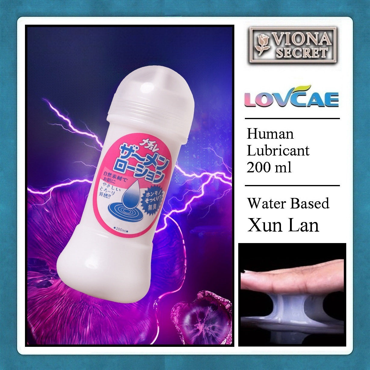 Midnight Samen XUN LAN 200ml - Human Lubricant LovCae Pelumas Intim