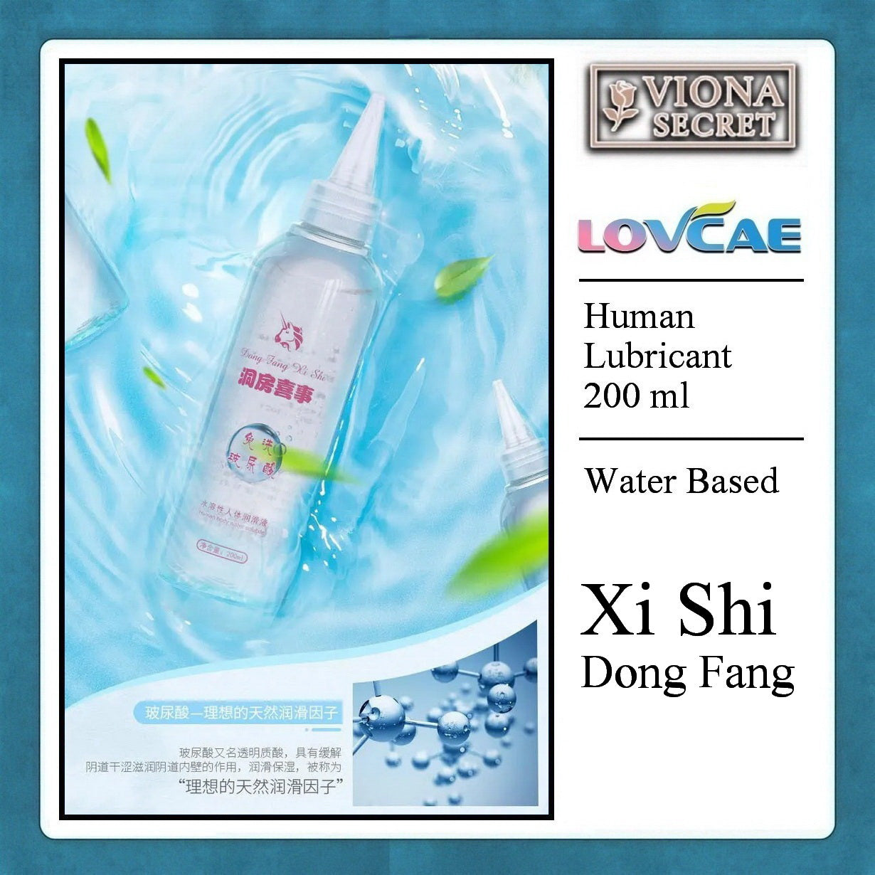 Midnight Xi Shi Dong Fang 200ml - Human Lubricant LovCae Pelumas Intim