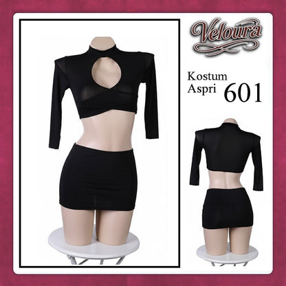 Veloura Pakaian Sexy Lingerie Wanita dan Cosplay Seksi Asisten Pribadi 601