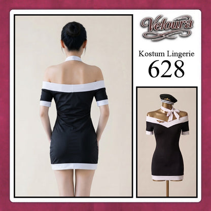 Veloura Sexy Lingerie Pakaian Cosplay Kostum Tema - 627
