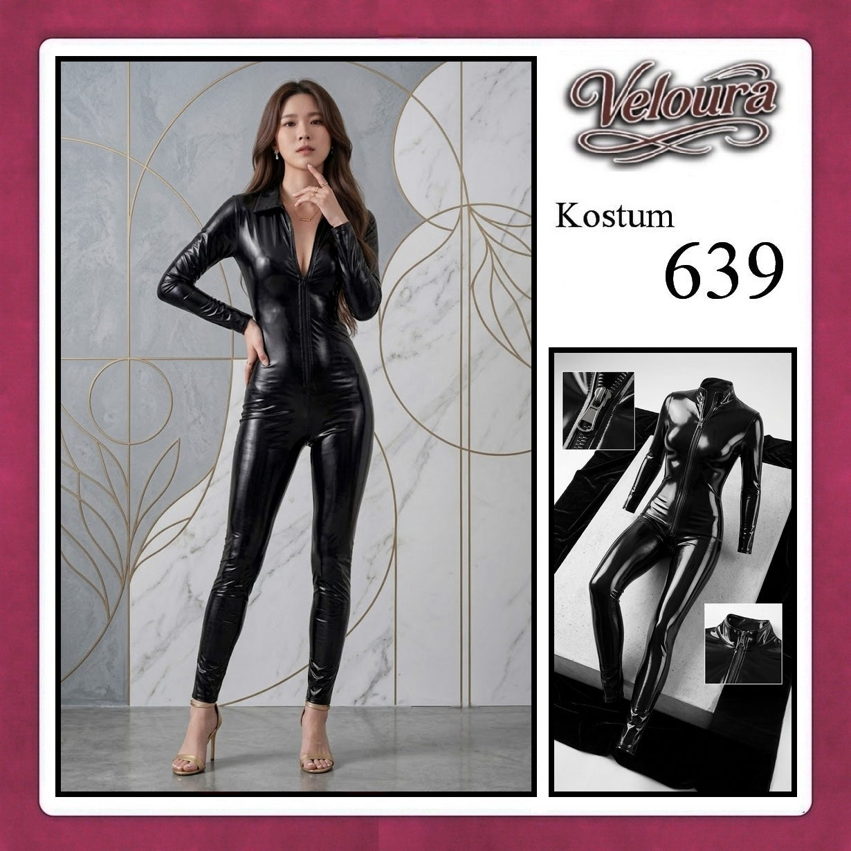 Veloura Pakaian Wanita Jumpsuit Hitam Black - 639