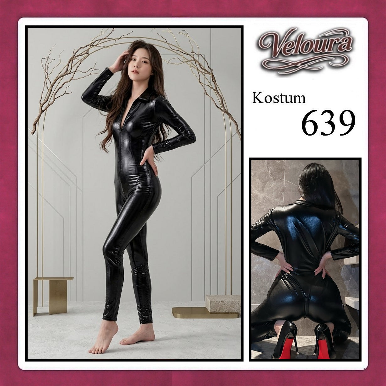 Veloura Pakaian Wanita Jumpsuit Hitam Black - 639