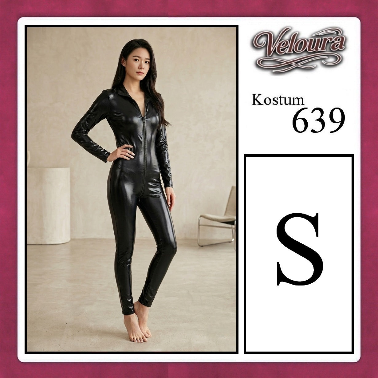 Veloura Pakaian Wanita Jumpsuit Hitam Black - 639