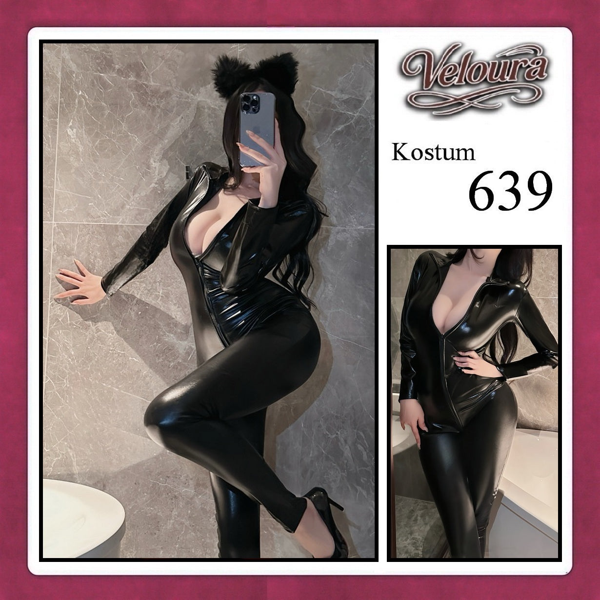 Veloura Pakaian Wanita Jumpsuit Hitam Black - 639