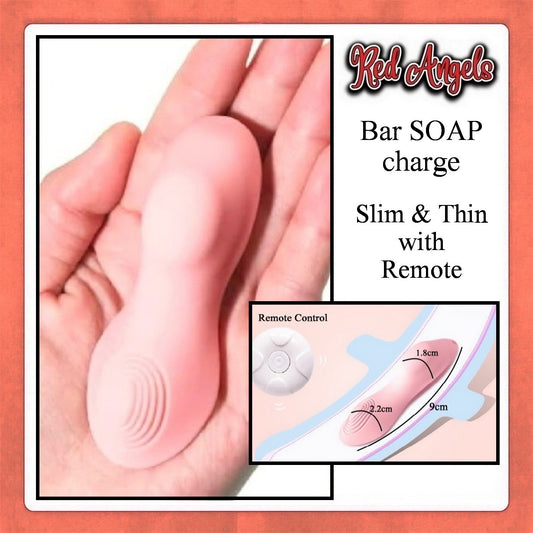 Red Angels Vibrator Bar Soap Remote Charge Slim