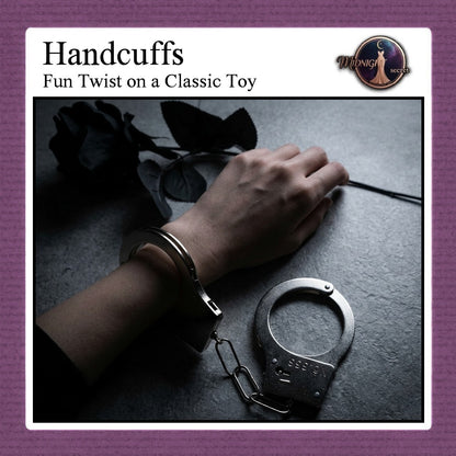 Midnight Handcuffs - Borgol Classic Manacle Steel