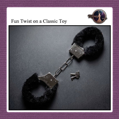 Midnight Handcuffs - Borgol Manacle Classic Toy