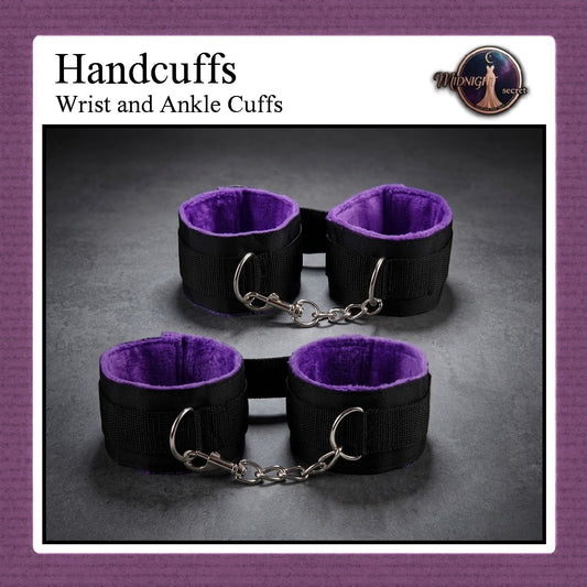 Midnight Handcuffs - Velvet Whisper Borgol Tangan & Kaki