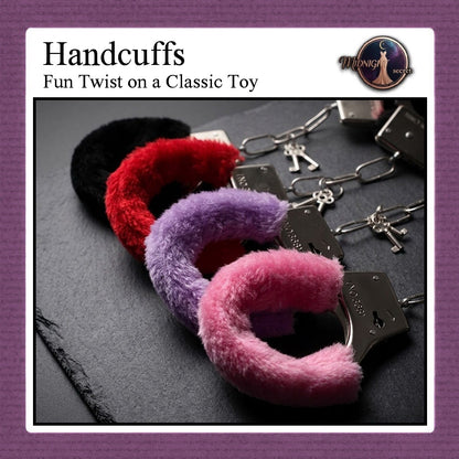 Midnight Handcuffs - Borgol Manacle Classic Toy