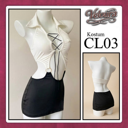 Veloura Pakaian Wanita Setelan Atas Bawah Baju Kostum Lingerie - CL03