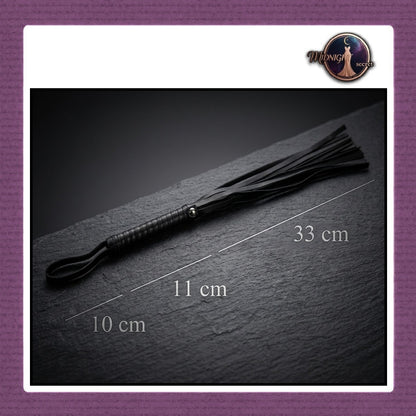 Midnight Whip Short - Cambuk BDSM 44 cm