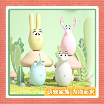 Red Angels Vibrator Cartoon 4 Animal Yellow White Blue Pink Charge