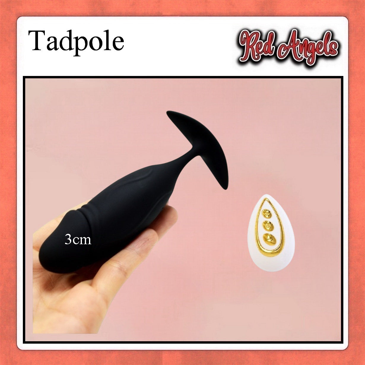 Red Angels Vibrator Lilo Tadpole Cebong Remote