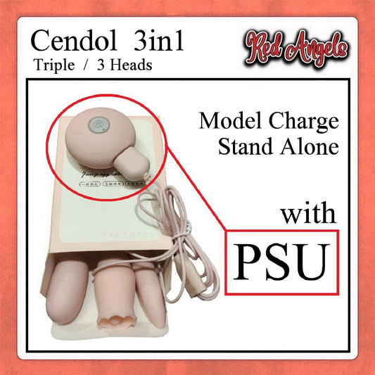 Red Angels Vibrator Cendol 3 in 1 With PSU Charger