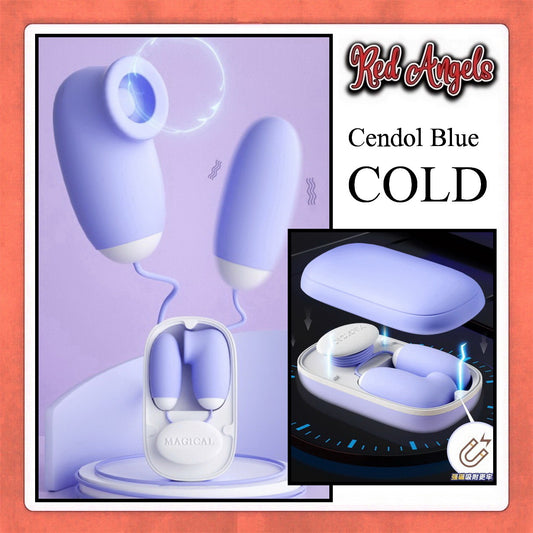 Red Angels Vibrator Cendol Hot And Cold Smooch And Lick