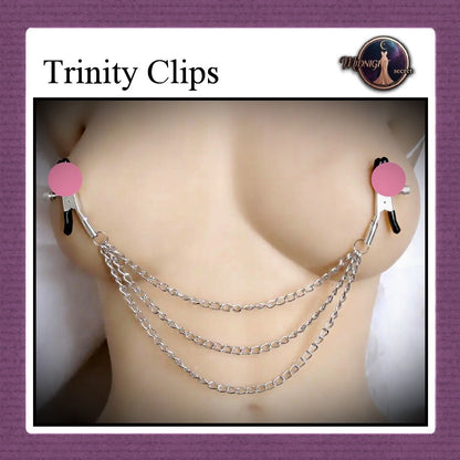 Midnight Clip - Trinity Clips Berkalung - Nipple Clips Aksesoris