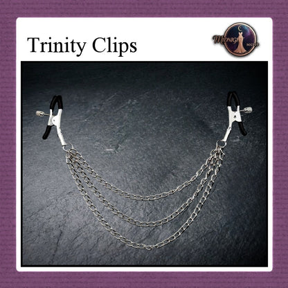 Midnight Clip - Trinity Clips Berkalung - Nipple Clips Aksesoris