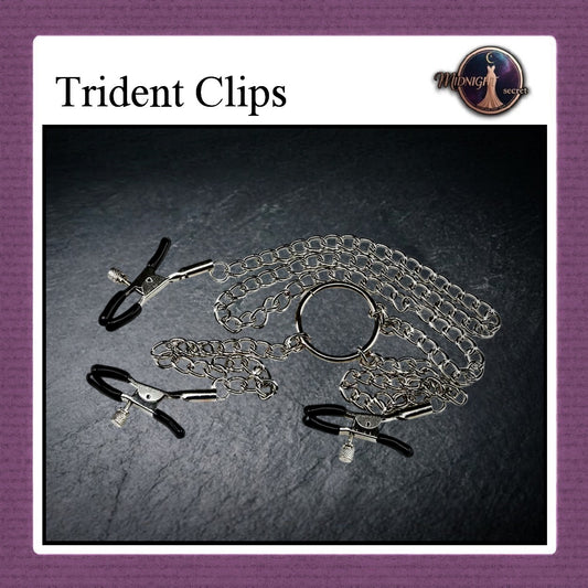 Midnight Clip - Trident 3 Way Nipple Clips Aksesoris BDSM