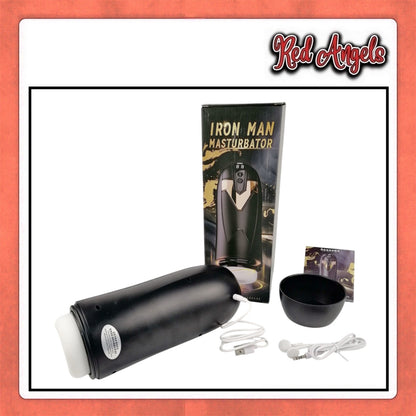 Red Angels Male Cup Mastubator Automatic Iron Man Charge