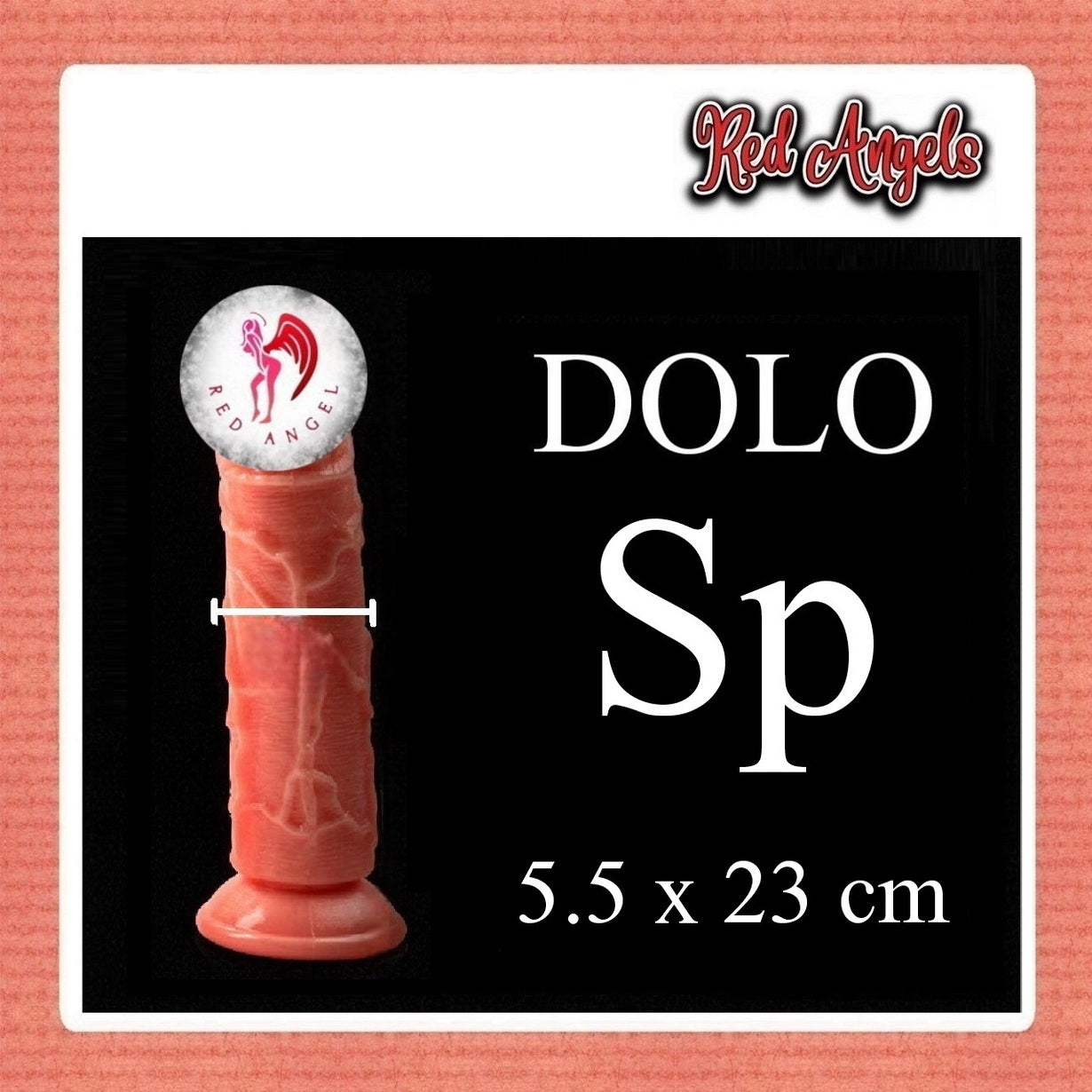 Red Angels Dildo Skin Warna Kulit Dolo Super SP