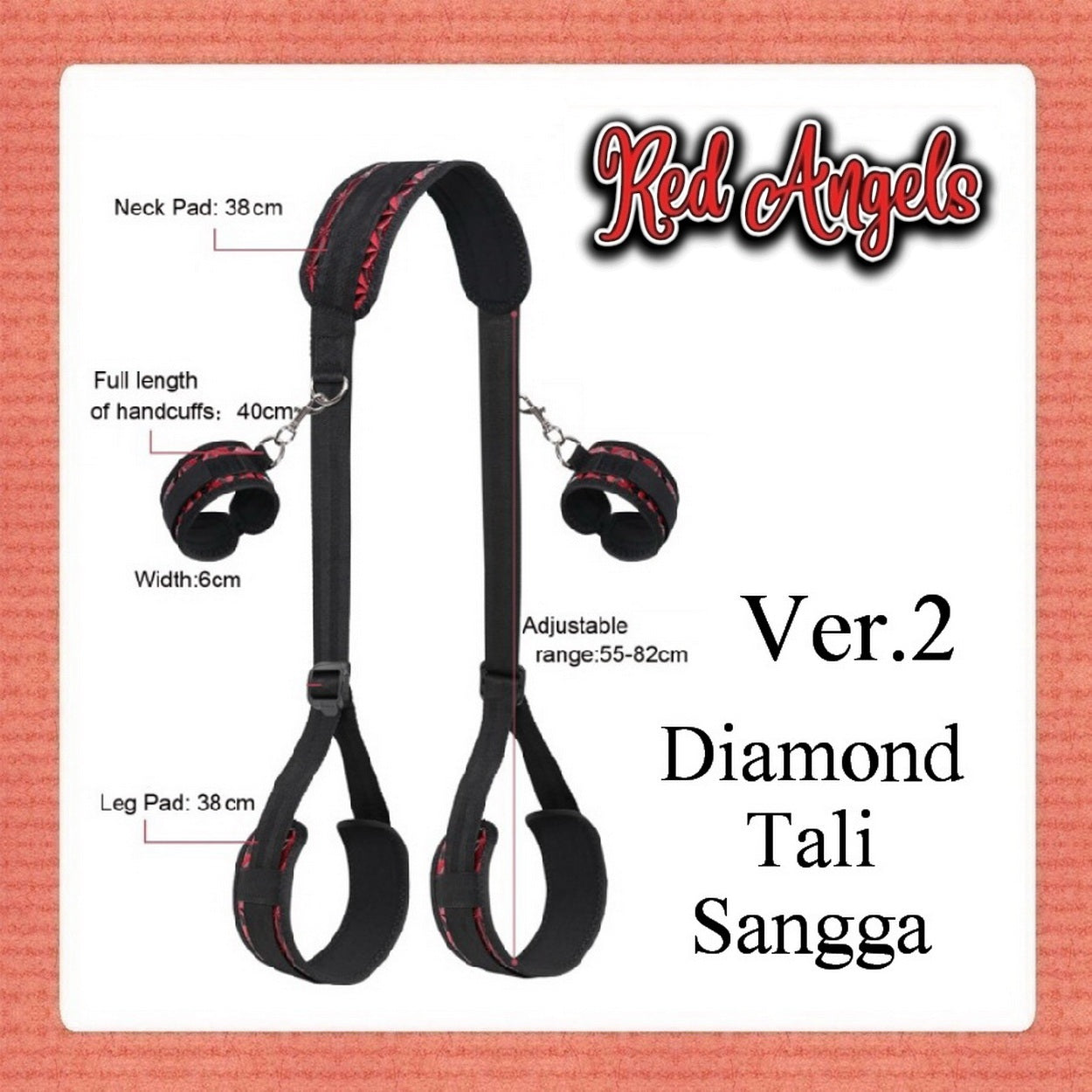 Midnight Diamond Tali Sangga Ver 2 Leher - Paha - Tangan Premium