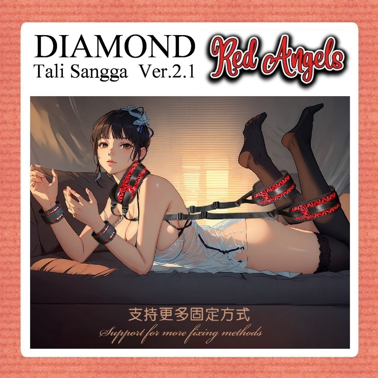 Midnight Diamond Tali Sangga Ver 2 Leher - Paha - Tangan Premium