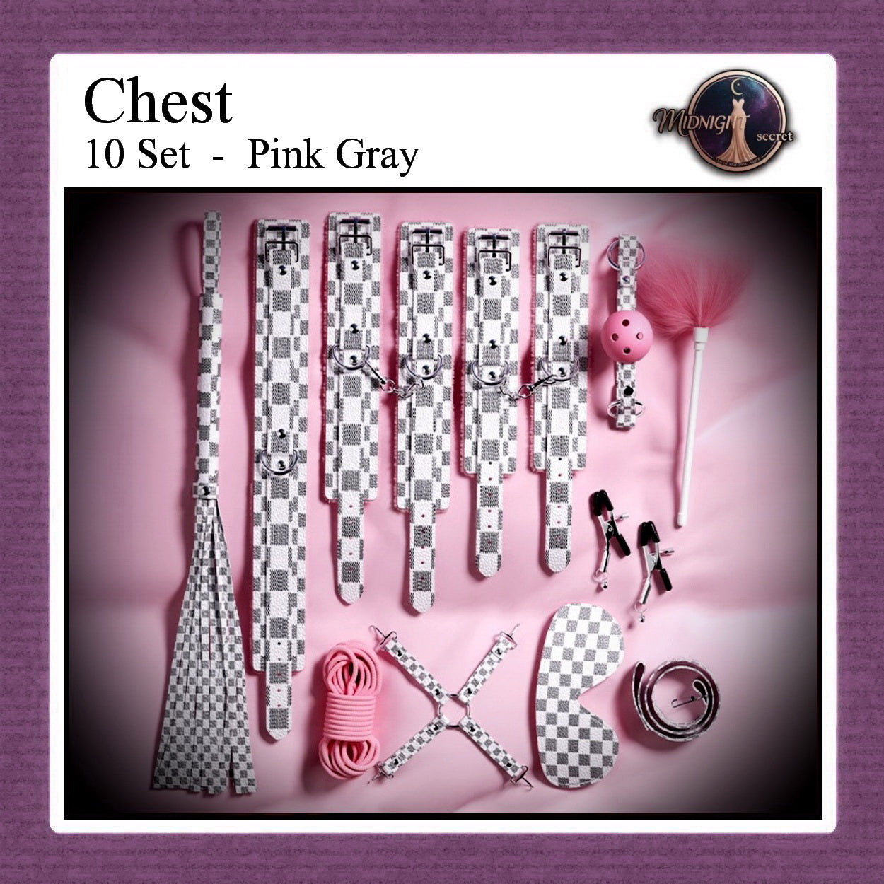 Midnight Set Premium BDSM Fashion Toys CHESS / CATUR