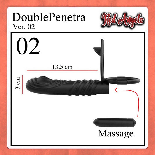 Red Angels Doubel Penetration Vibrator Ver 2