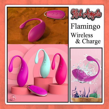 Red Angles Flamingo Remote Charge Purple Or Pink