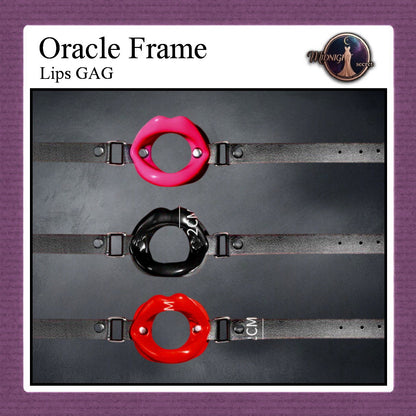 Midnight Mouth GAG - Oracle Frame Lips - Aksesoris BDSM