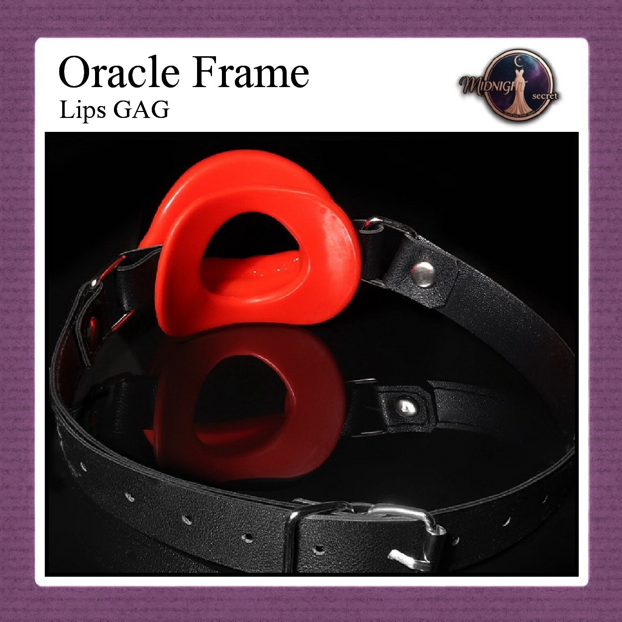 Midnight Mouth GAG - Oracle Frame Lips - Aksesoris BDSM
