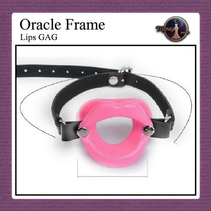 Midnight Mouth GAG - Oracle Frame Lips - Aksesoris BDSM