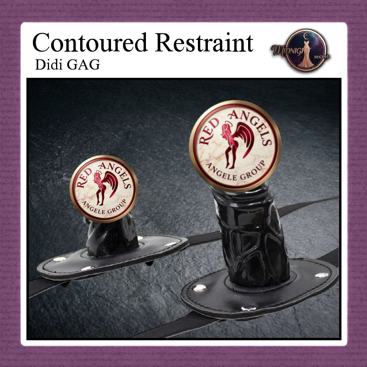 Midnight Mouth GAG - Contaured Restraint DIDI - Aksesoris BDSM