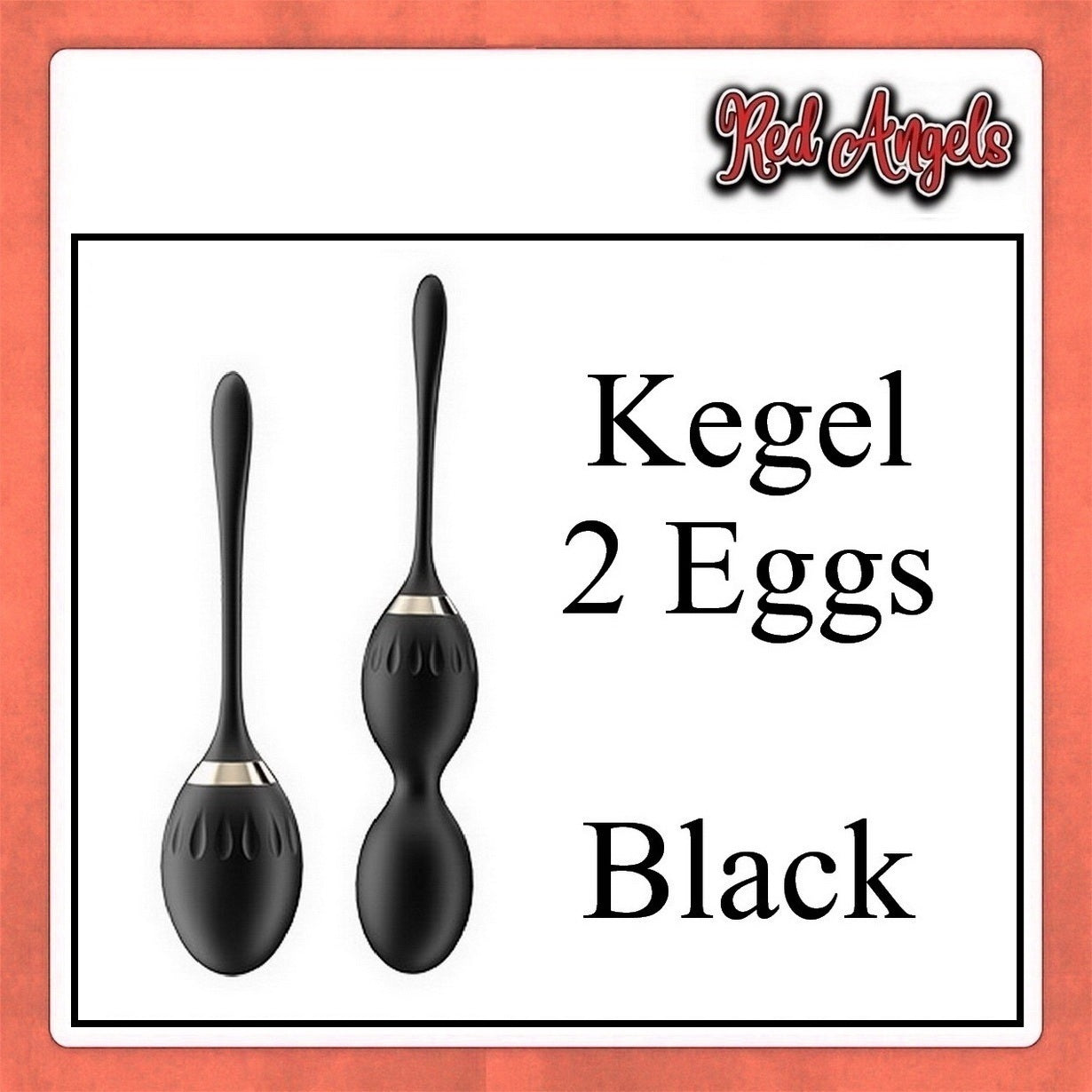 Red Angels Kegel Eggs Set 2 Ball 4 Warna