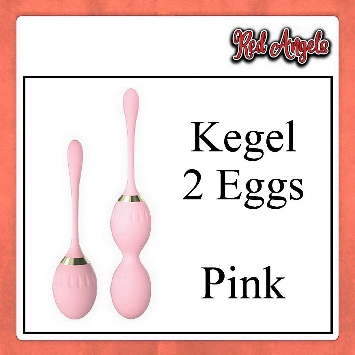 Red Angels Kegel Eggs Set 2 Ball 4 Warna